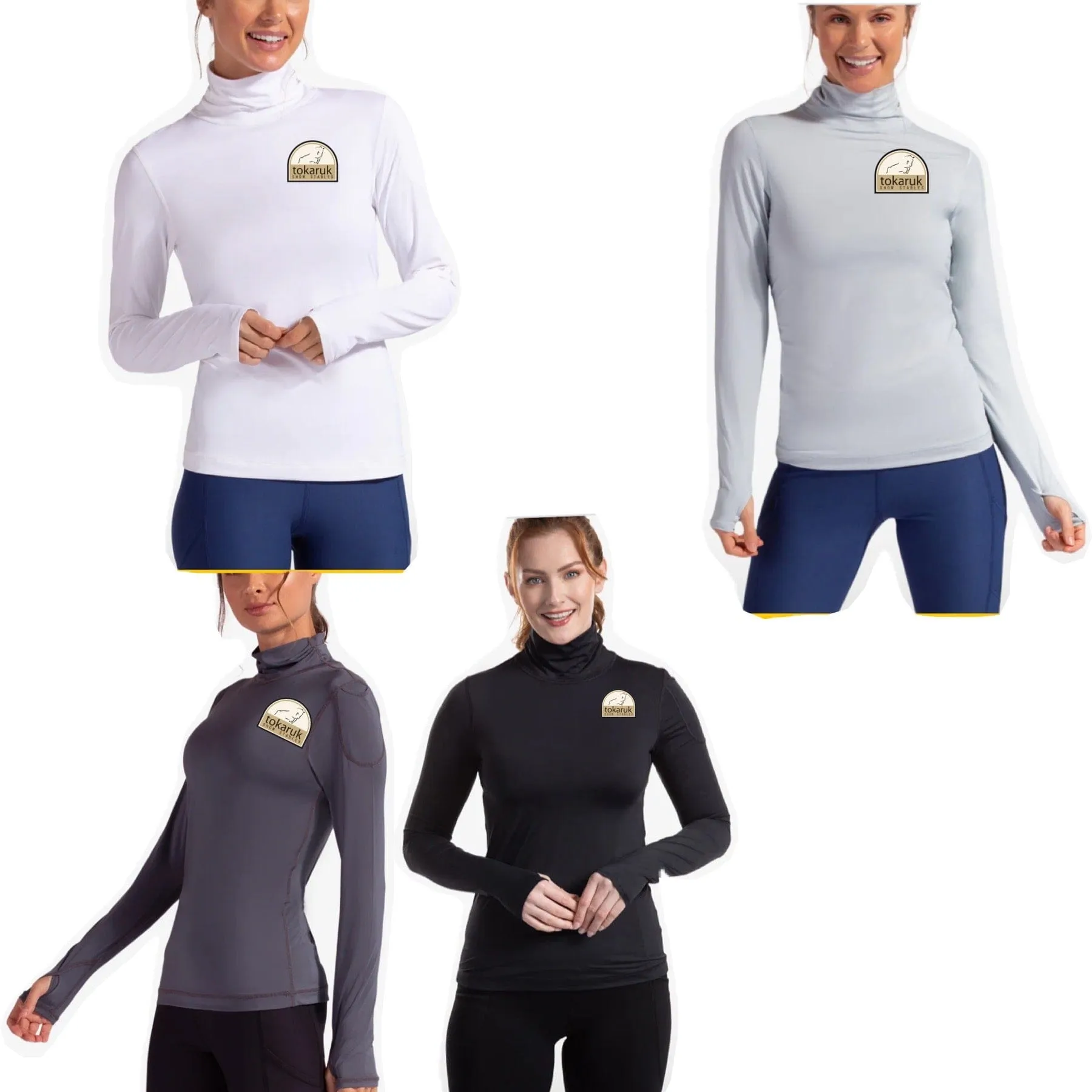 Tokaruk Show Stables- Ladies Turtleneck Sun Shirt