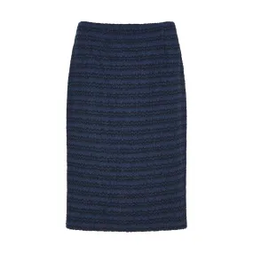 Tweed Blue Skirt