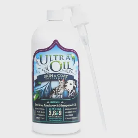 Ultra Oil Skin and Coat Supplement for Dogs and Cats 16oz