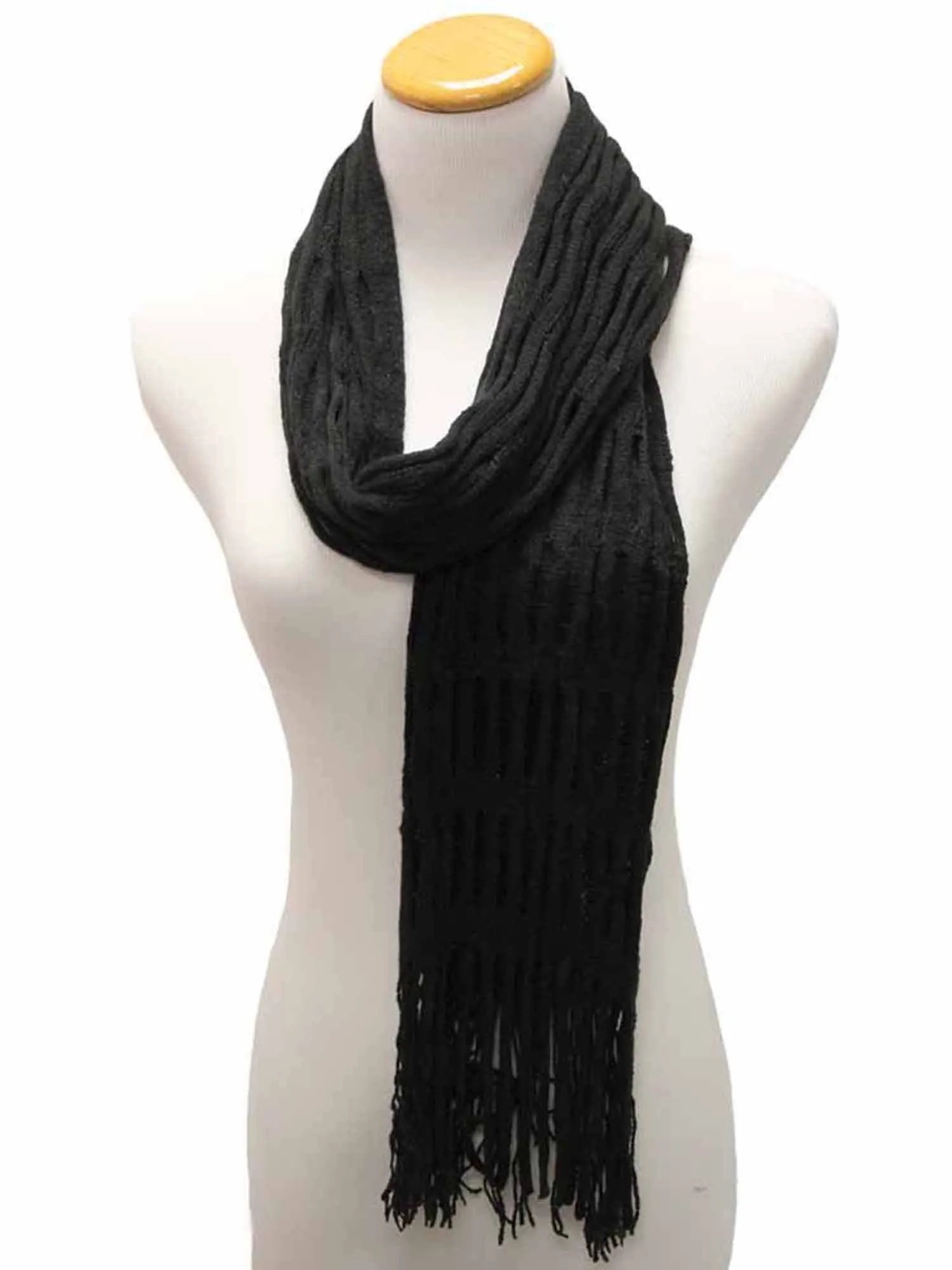 Versatile Long Soft Knit Winter Neck Scarf