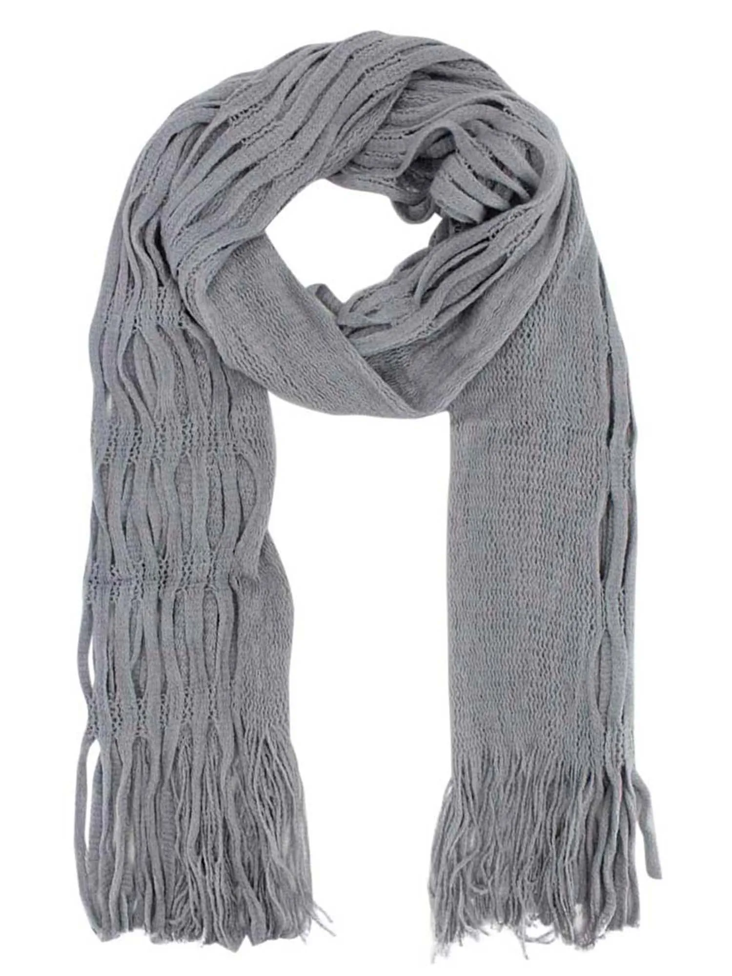 Versatile Long Soft Knit Winter Neck Scarf