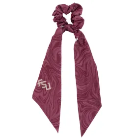 ZooZatz Stacked FSU Garnet Swirl Scarf Scrunchie